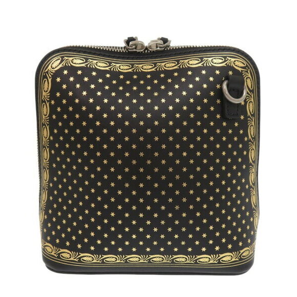 Gucci SEGA GUCCY leather Black shoulder bag - Picture 2 of 8